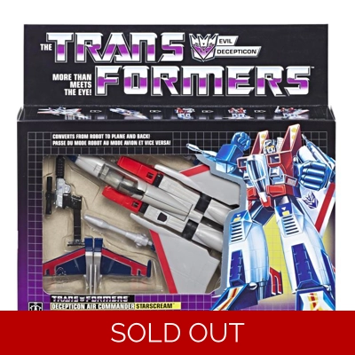 Starscream - Transformers Vintage G1 Reissue